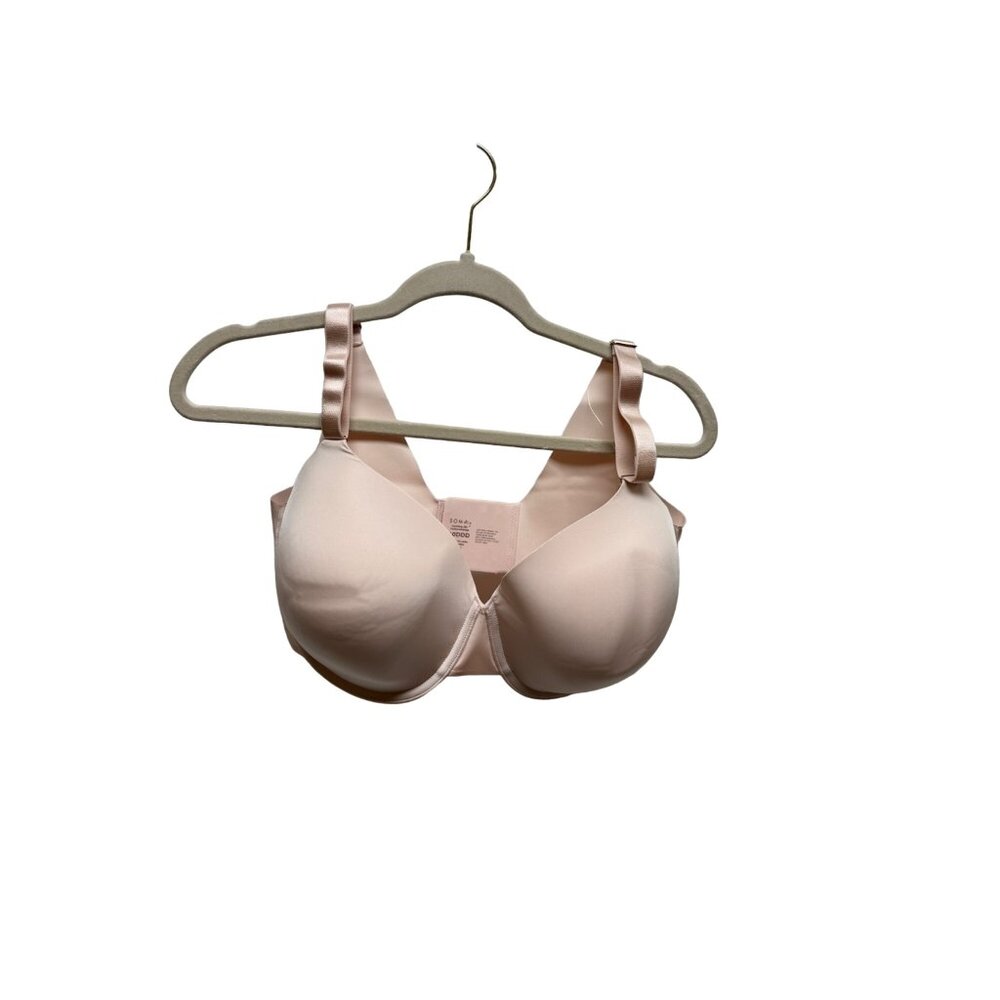 Soma Porcelain Vanishing 360 Perfect Coverage Bra Women Size 40DDD